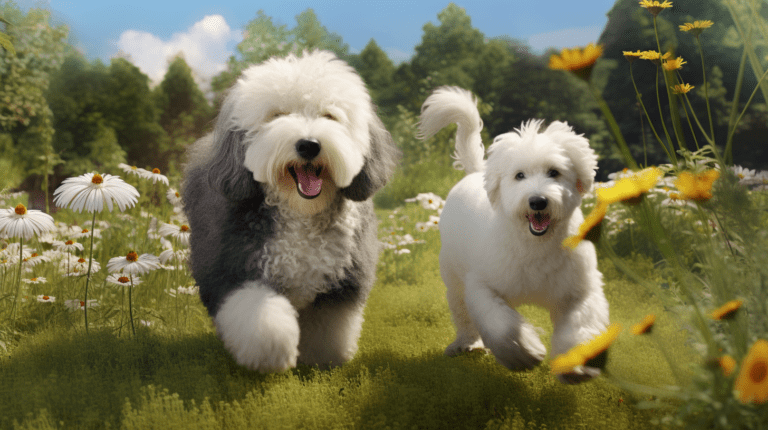 Sheepadoodles: The Adorable Cross Between A Poodle And An Old English Sheepdog