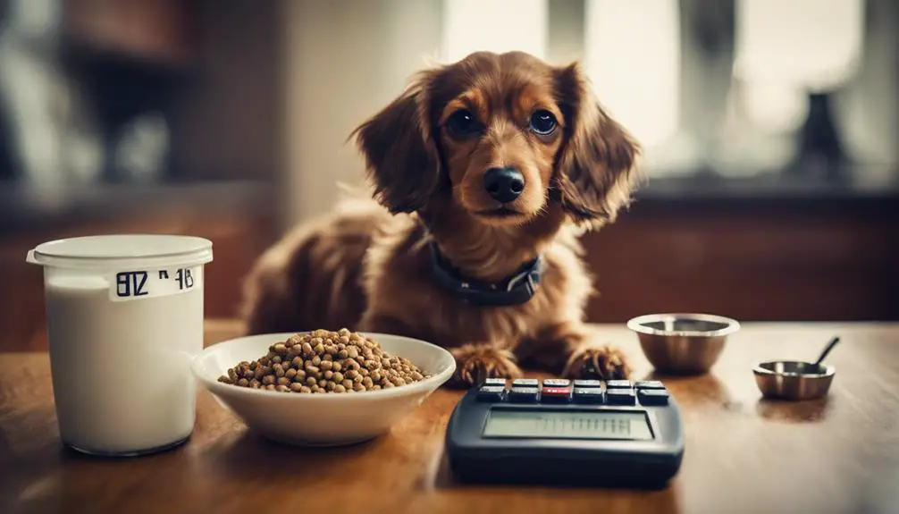 dog breed feeding calculations