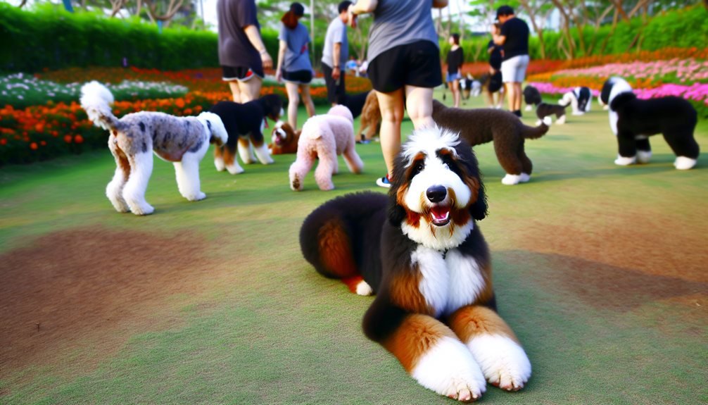 Socializing a Bernedoodle